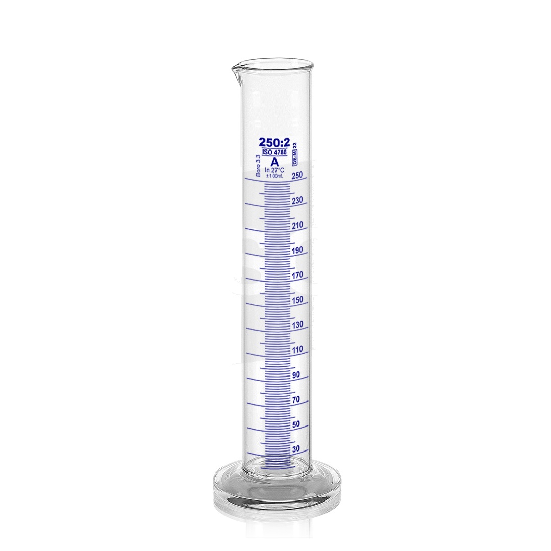 Measuring Cylinder with Round Base Class A NABL 